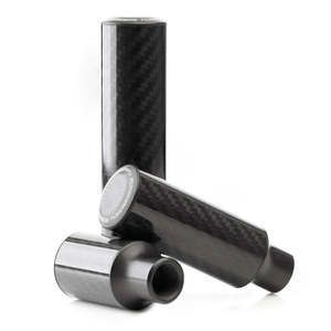 Nuke Gear Knob Cavernous Carbon, Glossy finish 40, 65mm Length