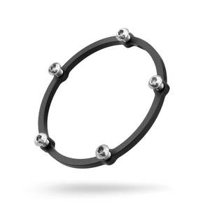 Nuke Performance: Nuke Aluminum nut ring for Air Jack Valve Enclosure, with M6 bolts
