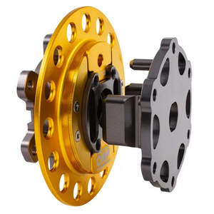 Steering Systems: OMP Wheel Quick Release with Electrical Connector