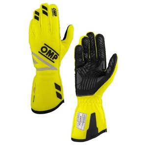 OMP Gloves One Evo FX Fluro Yellow Large