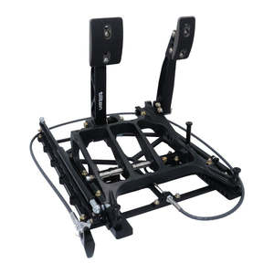 Tilton 850 Series Brake & Throttle Underfoot Pedal Assembly with Slider System