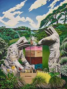 Original Artwork: The Beekeepers
