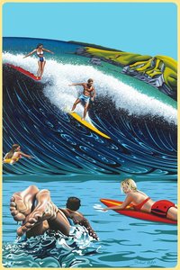 Original Artwork: Big Wave Original Painting