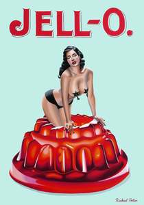 Printed Artwork: Jello PinUp Print