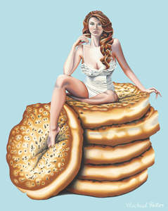 Original Artwork: Crumpets PinUp