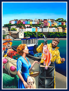 Printed Artwork: The Wharf Print