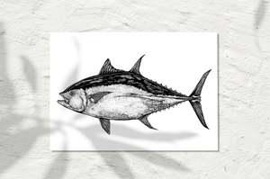 Sea Life Collection: Bluefin Tuna, INK 2025