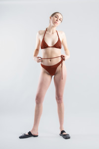 Swim: Tri Swim Top - Burnt Ochre (PO)