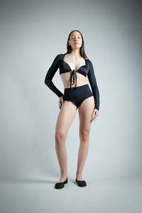 Long Sleeved Tri Swim Top (Ready-to-Ship)