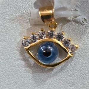 Gold Jewellery: Evil Eye Pendant