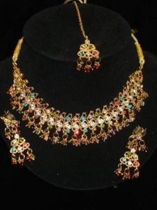 Accessories: Multi coloured Choker Necklace