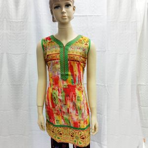 Girls: Colourful Girls Kurti