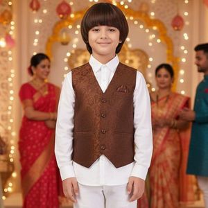 Boys: Boy's shirt with vest - CBC012