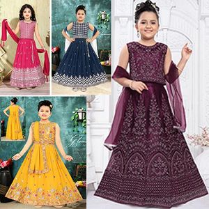 Girls: Children Choli styles - CGF026