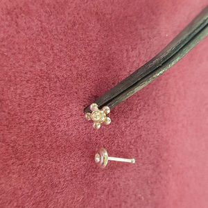 Gold Jewellery: Sterling Silver Nose studs