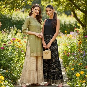 Indo Western: Pallazo Pants - IWP032