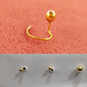 Gold Jewellery: 22ct Gold Nose Studs - GJNS009