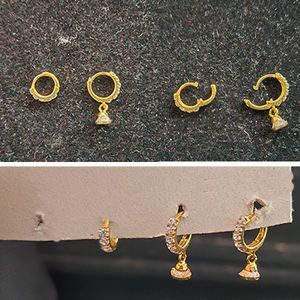 Gold Jewellery: 22ct Gold Nose Rings - GJNS010