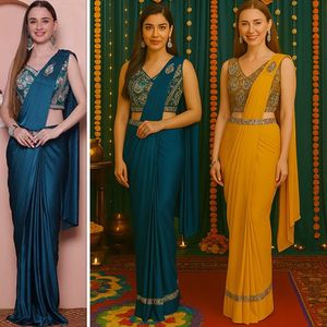 Lehengas: Ready-made Saree - SR005