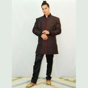 Burgundy Suit - MSF012