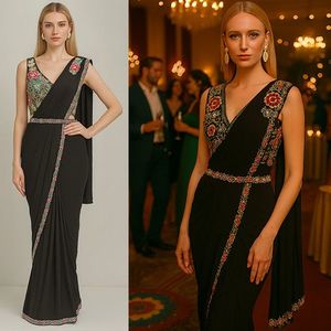 Ready-made Saree - SR007