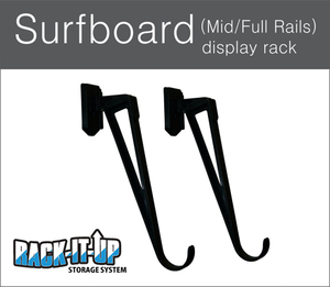 Surf Board Display Rack – Mid-Full Rail