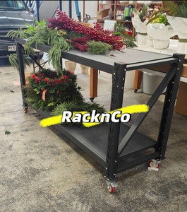 Products: Workbench Black Colour RacknCo