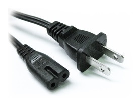 Products: USA to Figure 8, Black (18AWG)
