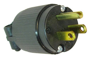 Products: USA NEMA 5-15P 15A plug - Black