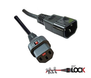 Products: C14 to C13-Lock, Black