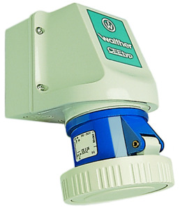 32A IEC 60309 surface mount socket (IP67)