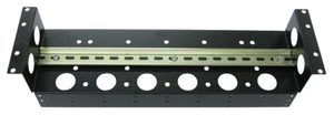 Products: Din Rail Housing: 3U 24 pole, Black