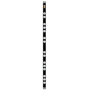 Power Strip 15 Outlets 3pin 1.3m Vertical Rack Mounted