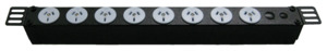 Products: Power Strip 8 Outlets 3pin 0.5m Vertical Rack Mounted