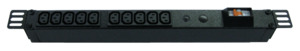 Products: Power Strip 10 Outlets IEC C13 0.5m Vertical Rack Mounted