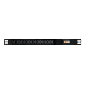 Products: Power Strip 12 Outlets IEC C13 0.5m Vertical Rack Mounted