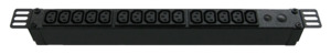 Power Strip 15 Outlets IEC C13 0.5m Vertical Rack Mounted