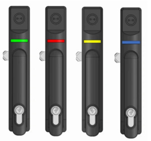 Products: Intelligent Electronic swinghandle Kit includes: 2x iHandles with built in Dual Frequency card readers +T&H sensor, 2x Magnetic Door contact sensors