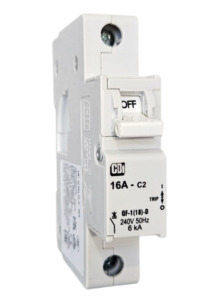 Products: 16A C Curve 1p 6kA Hydraulic-Magnetic Cbi MCB