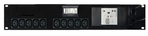 Products: Automatic Transfer Switch 10 Outlets IEC 19in 2RU Horizontal Rack Mounted