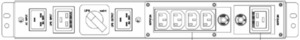 Products: UPS Bypass Switch Rack, 1-3 kVA, 16A, 19" 1U Mounting