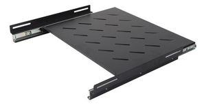 Products: Sliding Fixed Rack Shelf Horizontal Mount - Black