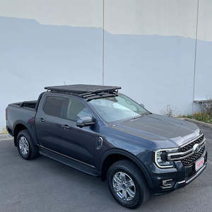 Roof Rack: Yakima LOCKNLOAD PLATFORM + RUGGEDLINE® Ford Ranger DC 2015-2023