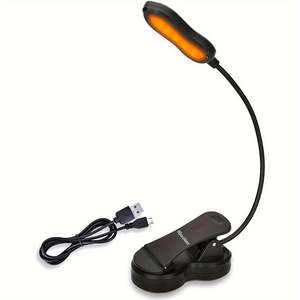 Rechargeable Amber Book Light: Bye bye Blue Light!