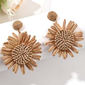 Radiant Mama Sunflower Earrings