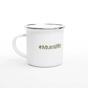 #Mumlife Enamel Mug