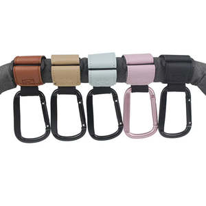 For Mama: Stylish Faux Leather Pram Hooks