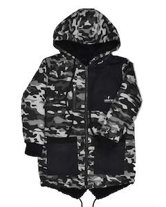 Boys Jackets: RD1113 STORM JACKET in CAMO NIGHTS