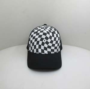 RD1850 TWISTED CHECKERBOARD CAP