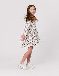Winter Clearance: KR2039 WILD HORSES DRESS